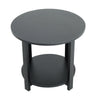 Bedside Table Cabinet Small Side End Table Nightstand Storage Shelf Organizer