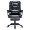 Executive Office Chair High Back Leather Recliner Computer Desk Chair W/Footrest