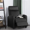 Recliner Chair Adjustable Leather Sofa Living Room Armchair for Home Bedroom