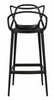 MASTERS MODERN DESIGNER PLASTIC BAR STOOL CHAIR 75CM & 65CM GREY BLACK WHITE