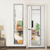 Large Mirror Full Length Over Door Hanging Wall Stand Bedroom Dressing 147 cm