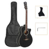 40" 6 String Folk Acoustic Guitar Adult Beginner Starter with Bag Tool