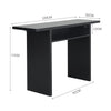 Nodric Bar Table Breakfast Kitchen Dining Room Home Office Shelf Furniture Table