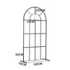 2M Lawn Wedding Arch Backdrop Stand Flower Display Frame Background Metal Rack