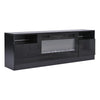 LED Flame Fireplace Fire Insert & TV Stand Cabinet with Backlight Remote Control