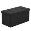 Large Ottoman Box FootStool Folding Storage Toy Seat Pouffe Colors 76*38*38cm
