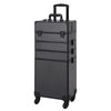 Beauty Makeup Cosmetics Vanity Trolley Case Professional 4 In1 Storage Organizer