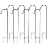 8x Border Garden Shepherds Crook Hooks for Bird Feeders & Lanterns 3 Colors 90cm