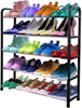 1ABOVE 5 Tier Shoe Rack Organiser, Heavy duty storage unit, Quick Assembly No To