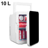 4/8/10L Mini Fridge Portable Refrigerator Cooler&Warmer Food Drink Car Bedroom