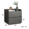 Bedside Table Cabinets Nightstand Bedroom Furniture Storage 2 Drawers Small UK