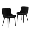 2x Luxury Dining Lounge Office Chairs Velvet Diamond Restaurant Chairs Furniture