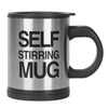 Self Stirring Mug Stainless Steel Lazy Automatic Coffee Tea Milk Mixing Cup Gift