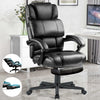 Executive Office Chair Swivel Recliner Gaming Computer Desk Chair w/ Footrest UK