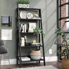 Modern Ladder Shelf, Bookshelf with 5-Tier Storage Shelves