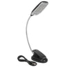 Flexible USB Clamp Clip On LED Light Craft/Reading Table Desk Bedside Lamp New