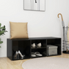 High Gloss Shoe Storage Bench Hallway Organizer Glossy Cabinet Furniture Unit