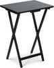 Folding Snack Table Wooden TV Side Laptop Coffee Tea Picnic New By Unibos