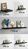 High Gloss Wall Floating Shelf/Shelves White/Black/Gr
