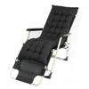 Outdoor Patio Chaise Lounger Cushion Sun Bed Recliner Chair Replacement Seat Pad
