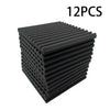 12pcs Acoustic Wall Panels Noise Sound-Absorbing Absorption Studio Foam 30x30cm