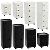 Mobile 2/3/4/5 Drawers Storage Unit Bathroom Cabinet Chest Cupboard Side Table