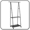 Clothes Rail Rack Garment Dress Hanging Display Stand Shoe Rack Storage Shelf