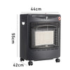 Movable 4.2 kW Calor Mini Gas Heater Cabinet Butane Portable Home Fire Warmer UK