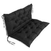 2 3 Seater Tie-On Garden Bench Cushion Swing Chair Replacement Seat Pad Backrest