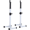 Adjustable Barbell Stand Squat Bench Press Split Squat Rack Weight Training Gym