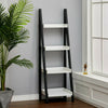 4 Layers Ladder Shelf Corner Shelving Unit Floor Standing Bookcase Rack Whatnot