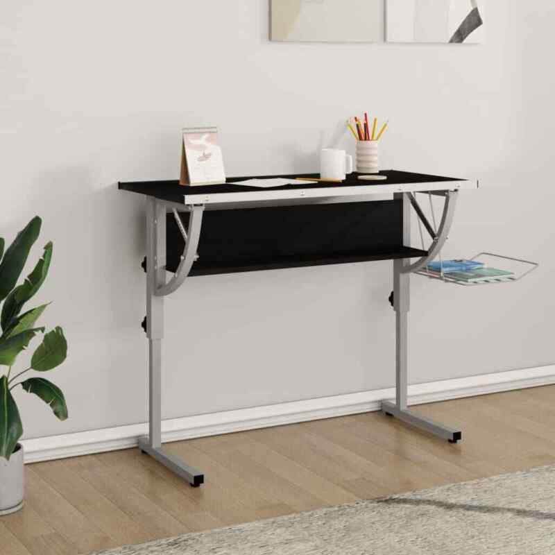 Craft Desk Sonoma Engineered Wood Plenty of storage space Adjustable desktop