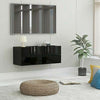 Modern Small TV Unit Cabinet Stand Coffee Table 2 doors coffee table tv stereo