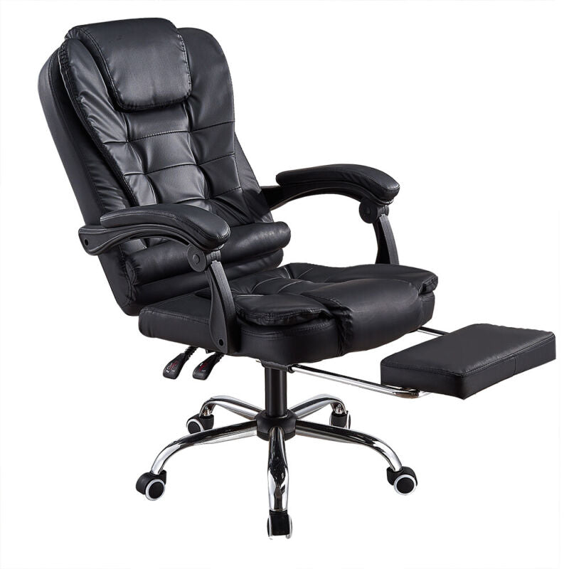 Executive Office Chair Swivel Recliner Computer Desk Chair Gas Lift Task Chair