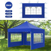 3x3m Gazebo Marquee Waterproof Outdoor Garden Patio Canopy Wedding Party Tent UK
