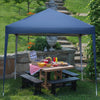 3x3M Garden Outdoor Blue POP UP Waterproof Gazebo Marquee Heavy Duty Tent Canopy