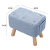 Home Entrance Bench Shoes Change Pouffe Seat Stool Home Hallway Chair Footstool