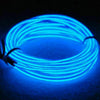 LED Car Interior Atmosphere EL Wire Neon 12V 1/3/5m String Strip Cold Light Lamp
