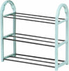 3 Tier SHOE RACK Stand Storage Organiser Compact SPACE SAVE Shelf