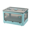 Stackable Fully Open Storage Box Foldable Plastic Clothes Toys Container Case UK