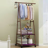 Heavy Duty Clothes Rail Rack Metal Storage Garment Shelf Hanging Display Stand