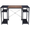 PC Computer Desk Writing Study Table Office Home Workstation Dark +Storage Shelf