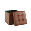 Ottoman Storage Seat Stool Trunk Toy Chest Bedding or Blanket Box Folding Bench