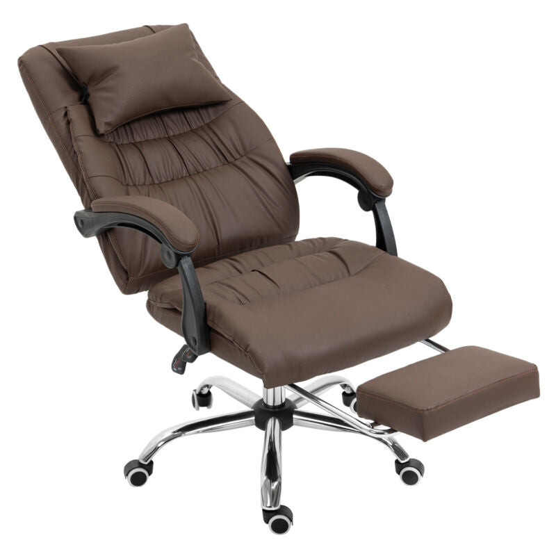 Executive Office Chair Swivel Recliner Computer Desk Chair Gas Lift Task Chair