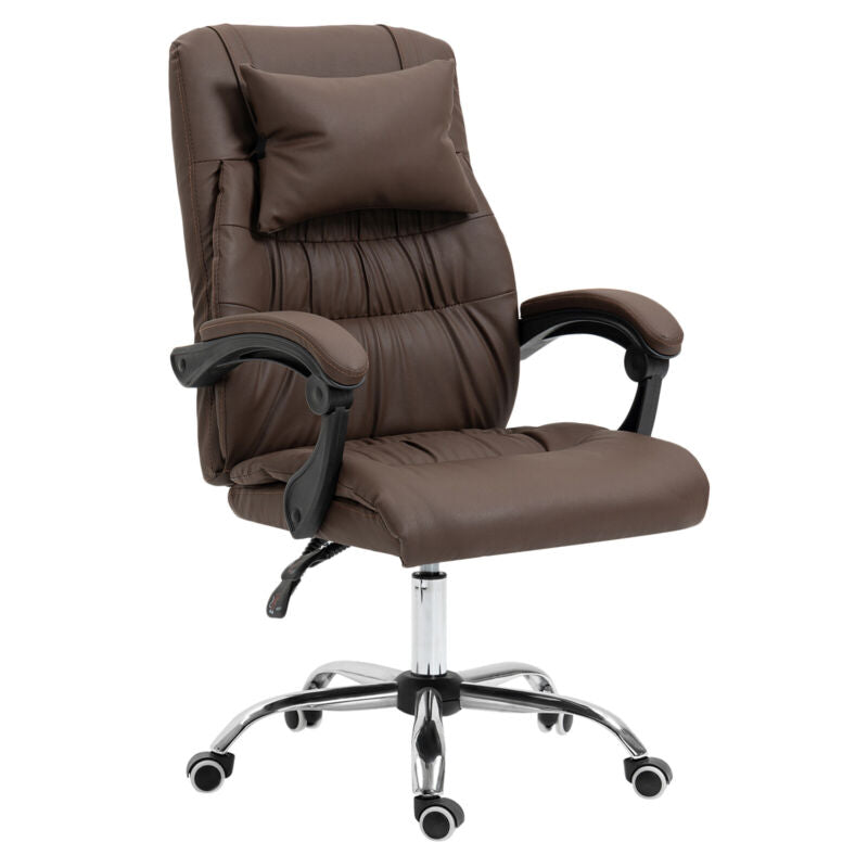 Executive Office Chair Swivel Recliner Computer Desk Chair Gas Lift Task Chair