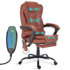 Massage Office Chair Computer Gaming Seat Swivel Recliner Chair With Footrest