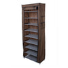 Shoe Rack Storage Organiser Cabinet Stand 20 Pairs Dustproof Black Brown Grey