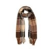 Women Long Soft Warm Tartan Check Wraps Wool Shawl Stole Scarf Scarves Winter