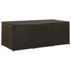 2023 Garden Storage Box Poly Rattan Grey Patio Storage Chest Durable