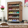 5 Tier Shoe Rack Cabinet Closet Storage Organiser Stand Shelf